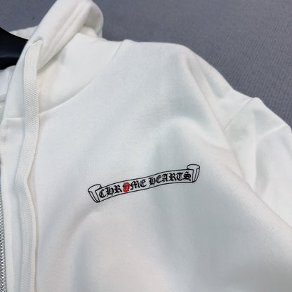 zb/Chrome Hearts Men's Hooded Jacket
