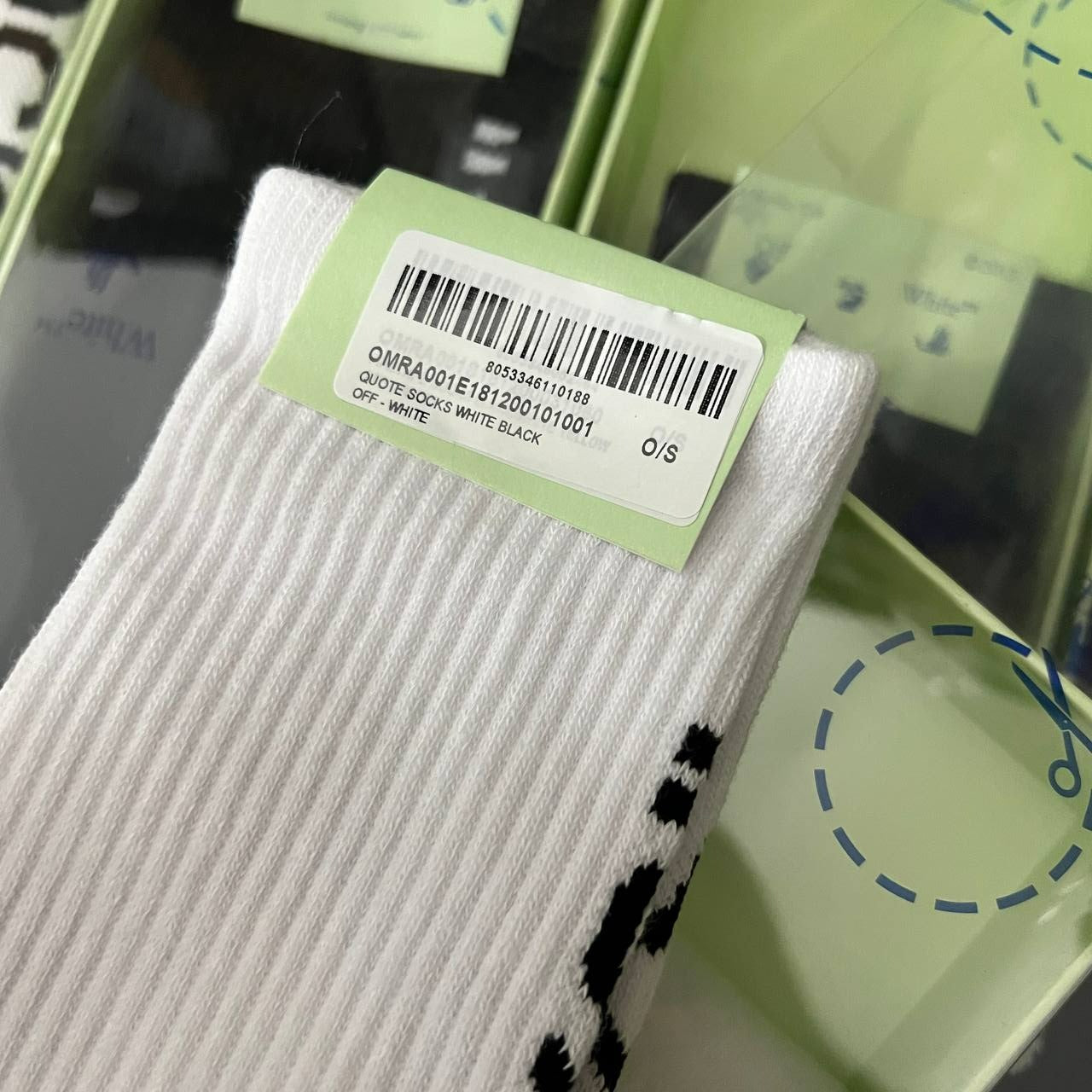 CND / OFF WHITE Typographic Socks