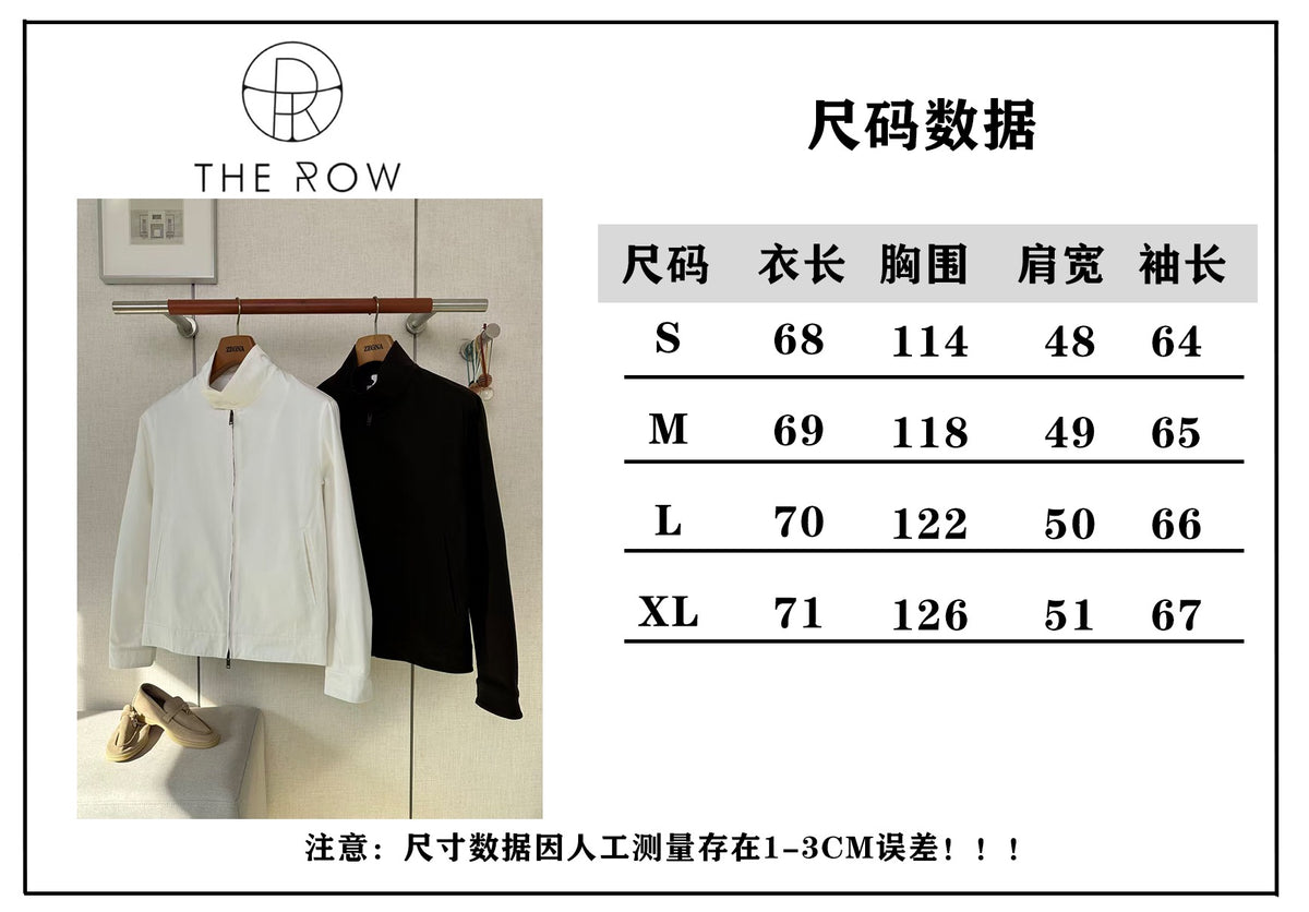 zb / 더 로우  지퍼 자켓