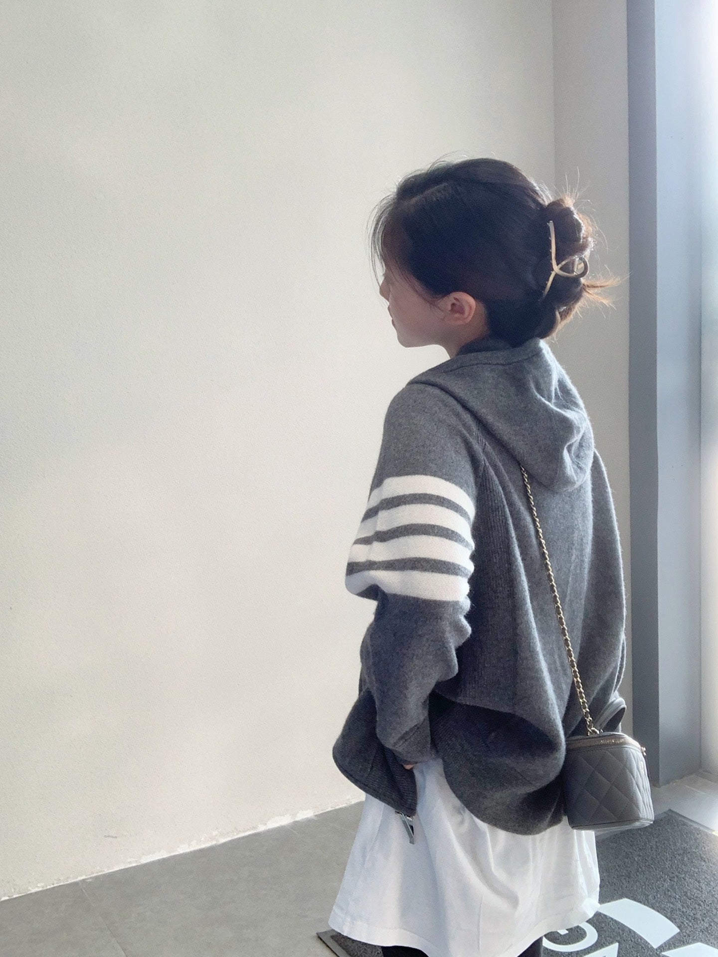 Marble / Thom Browne Cashmere Hoodie