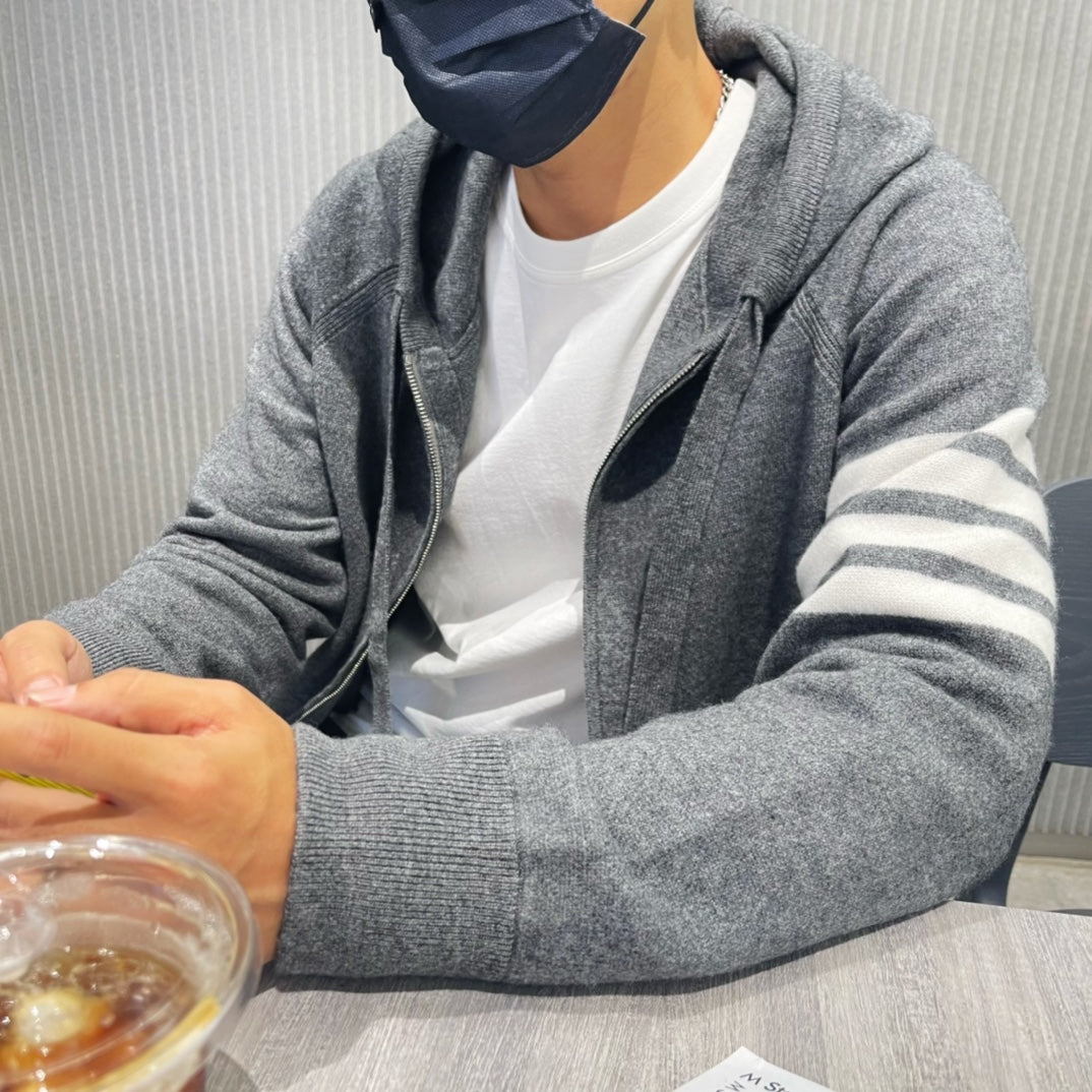 Marble / Thom Browne Cashmere Hoodie