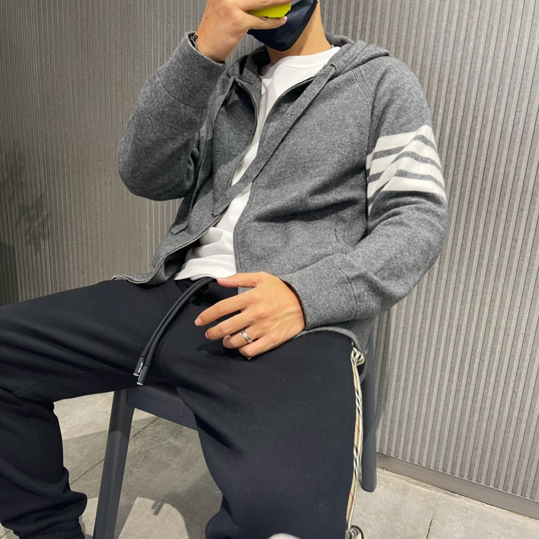 Marble / Thom Browne Cashmere Hoodie