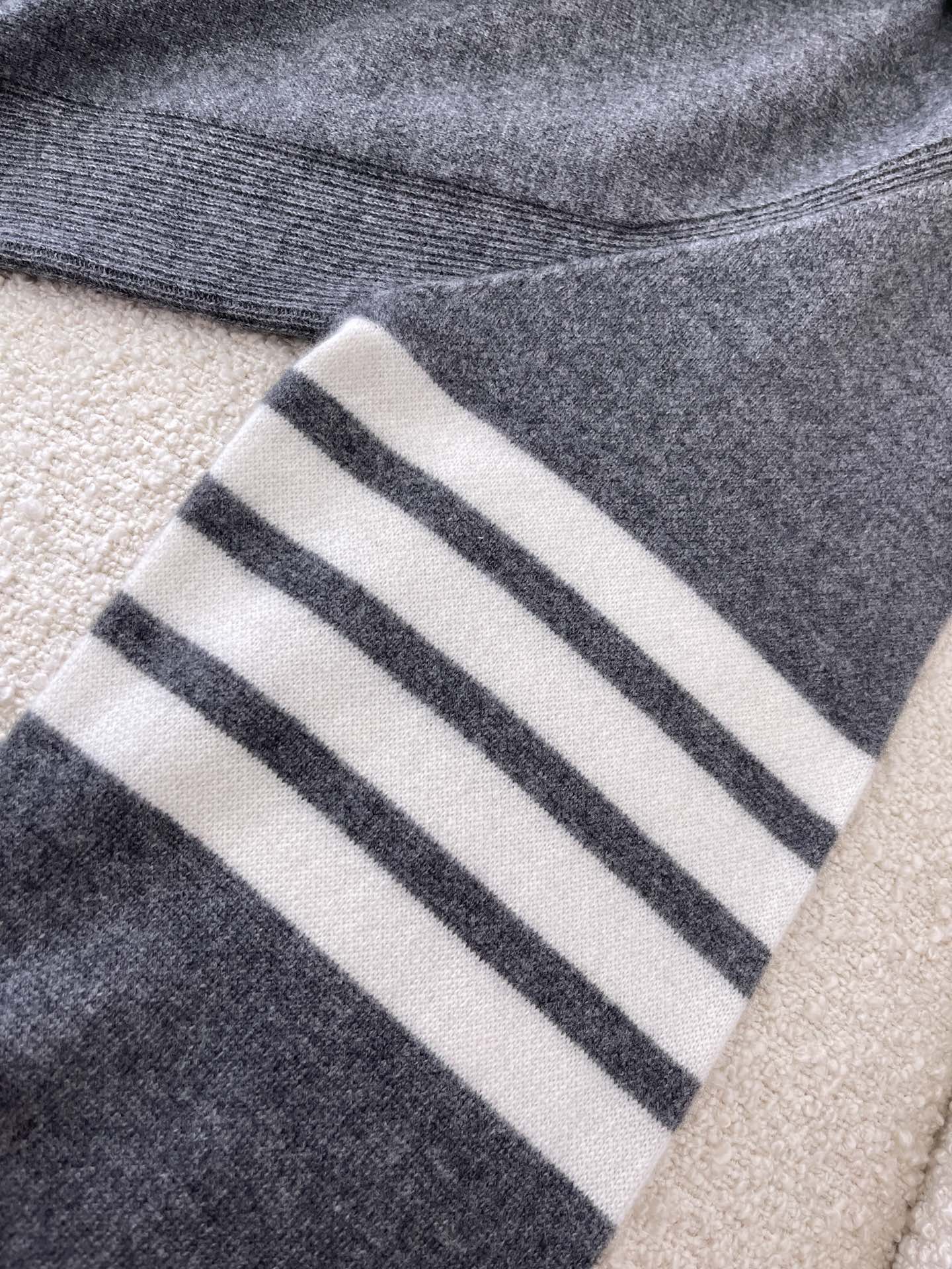 Marble / Thom Browne Cashmere Hoodie