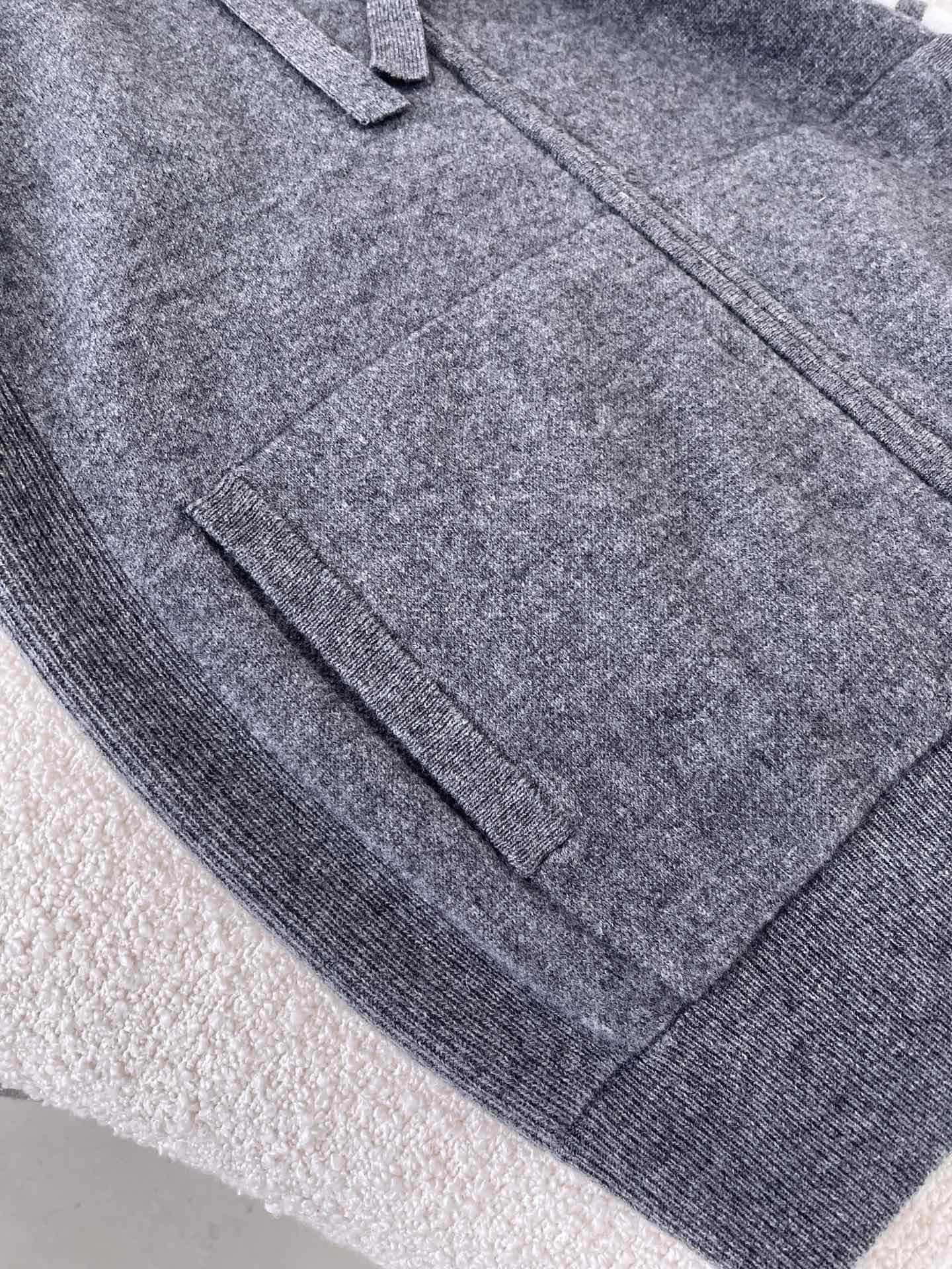 Marble / Thom Browne Cashmere Hoodie