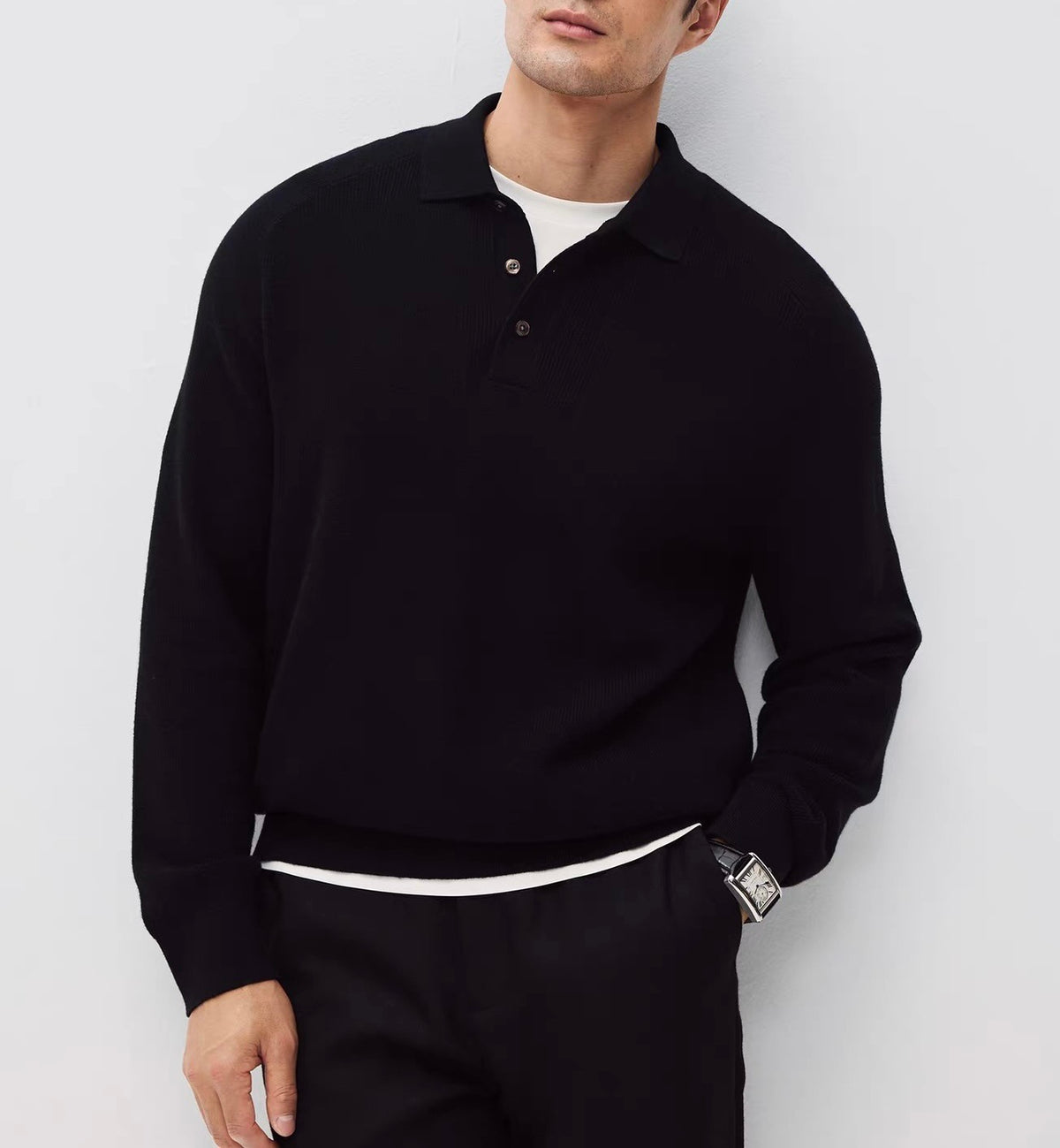 zb / 로로피아나  칼라 폴로 셔츠