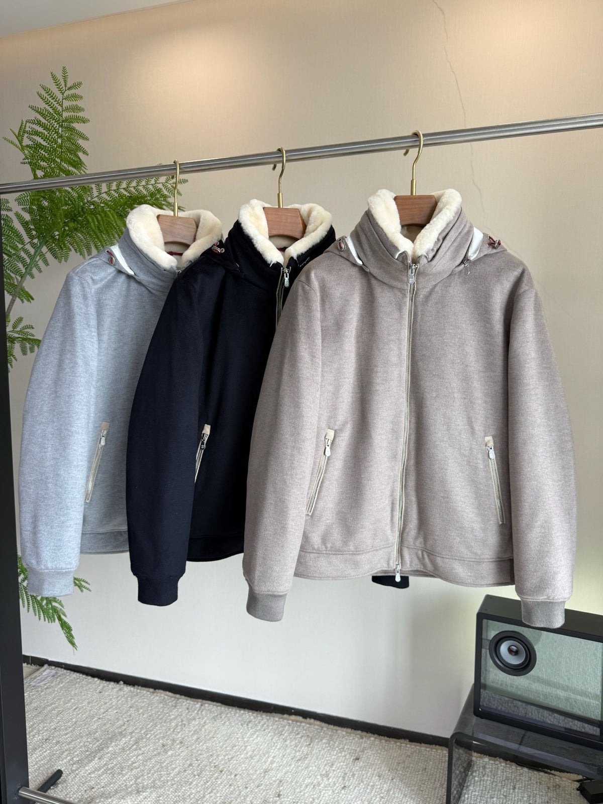 zb / 브루넬로 쿠치넬리  두꺼운 재킷