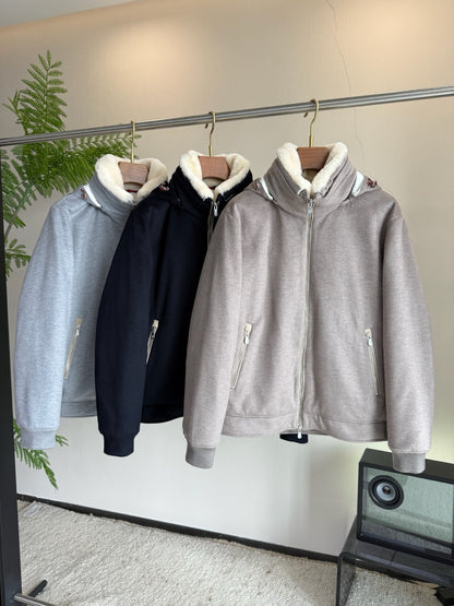 zb / 브루넬로 쿠치넬리  두꺼운 재킷