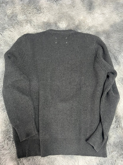 탑아키마 / 마르지엘라  23AW 사각스티치솔리드울풀오버니트