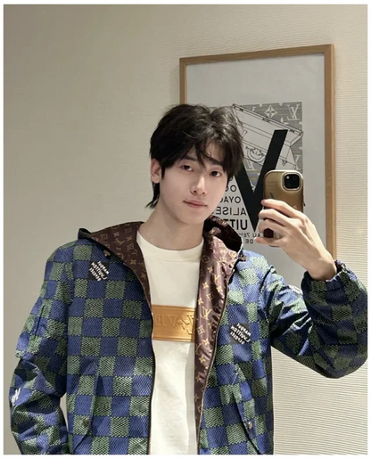 Tile factory / Louis Vuitton men's windproof hooded jacket