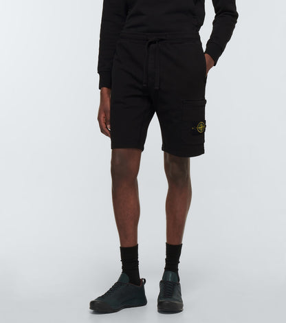 탑몽클x/스톤아일랜드 남성 Cotton Shorts 면 팬츠