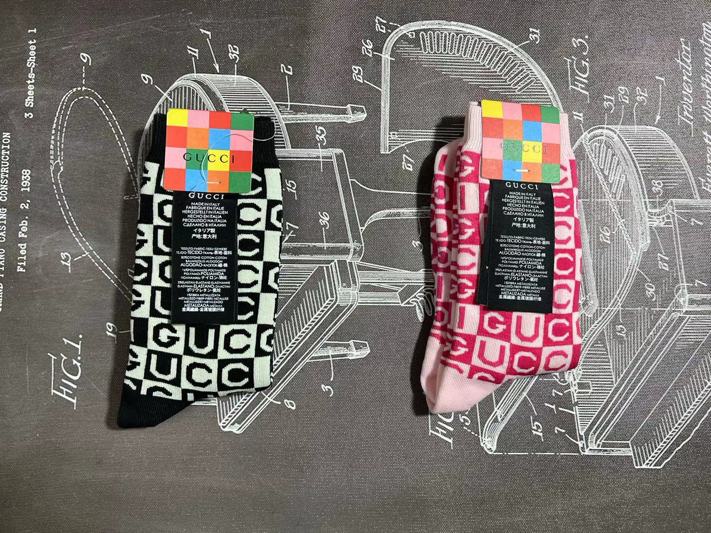 CND /구찌 양말