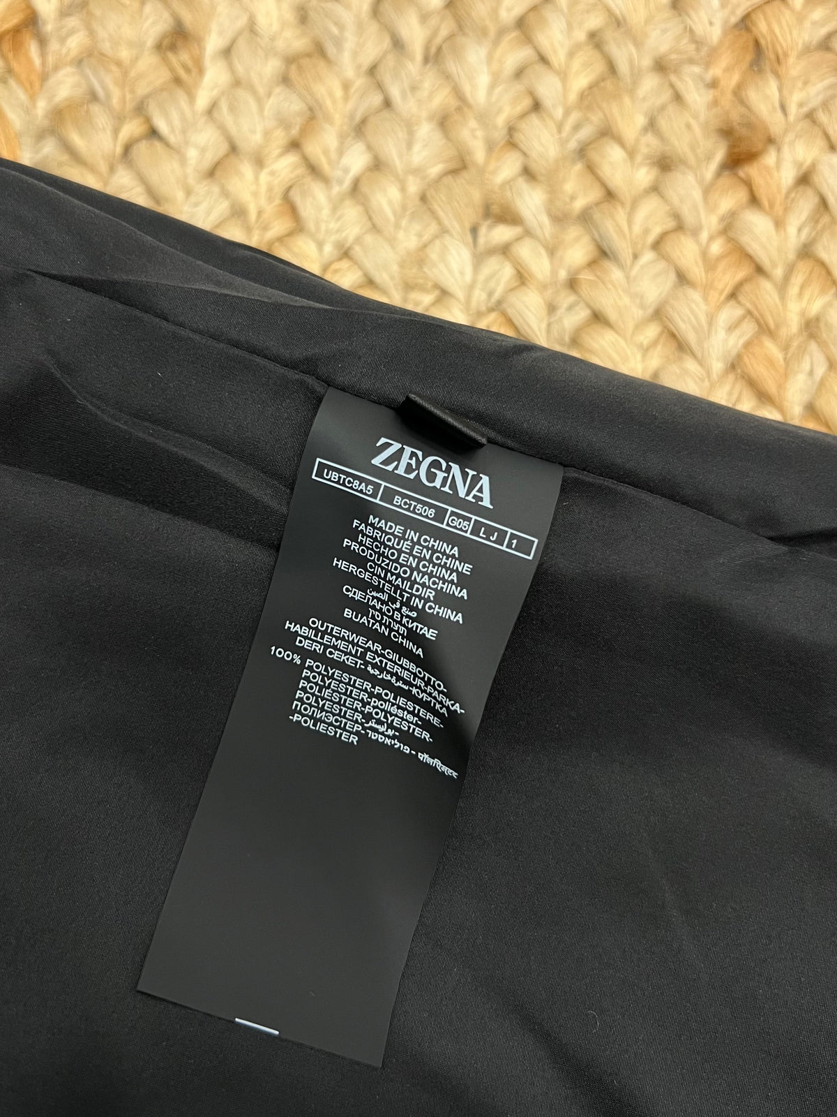 zb / 제냐  후드 집업 아우터