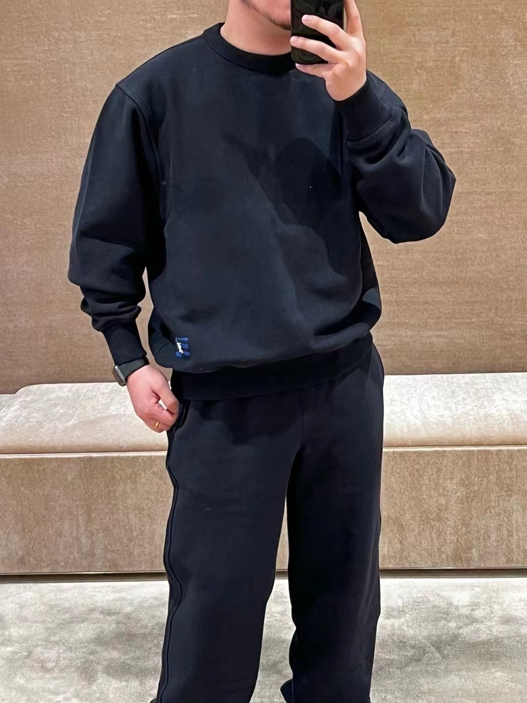대리석 / Burberry EKD 패치 버버리 스웨트셔츠 | 블랙 | FARFETCH KR