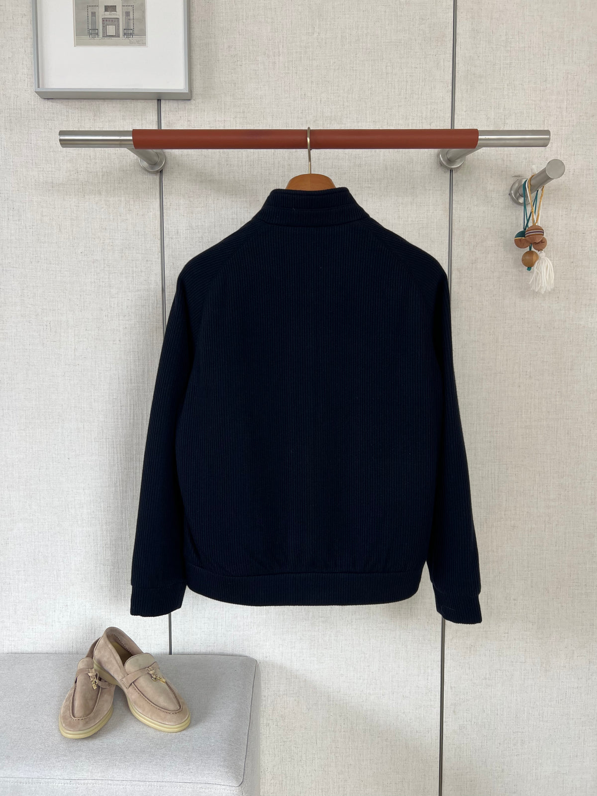 zb / 브루넬로 쿠치넬리  하이넥 재킷 아우터