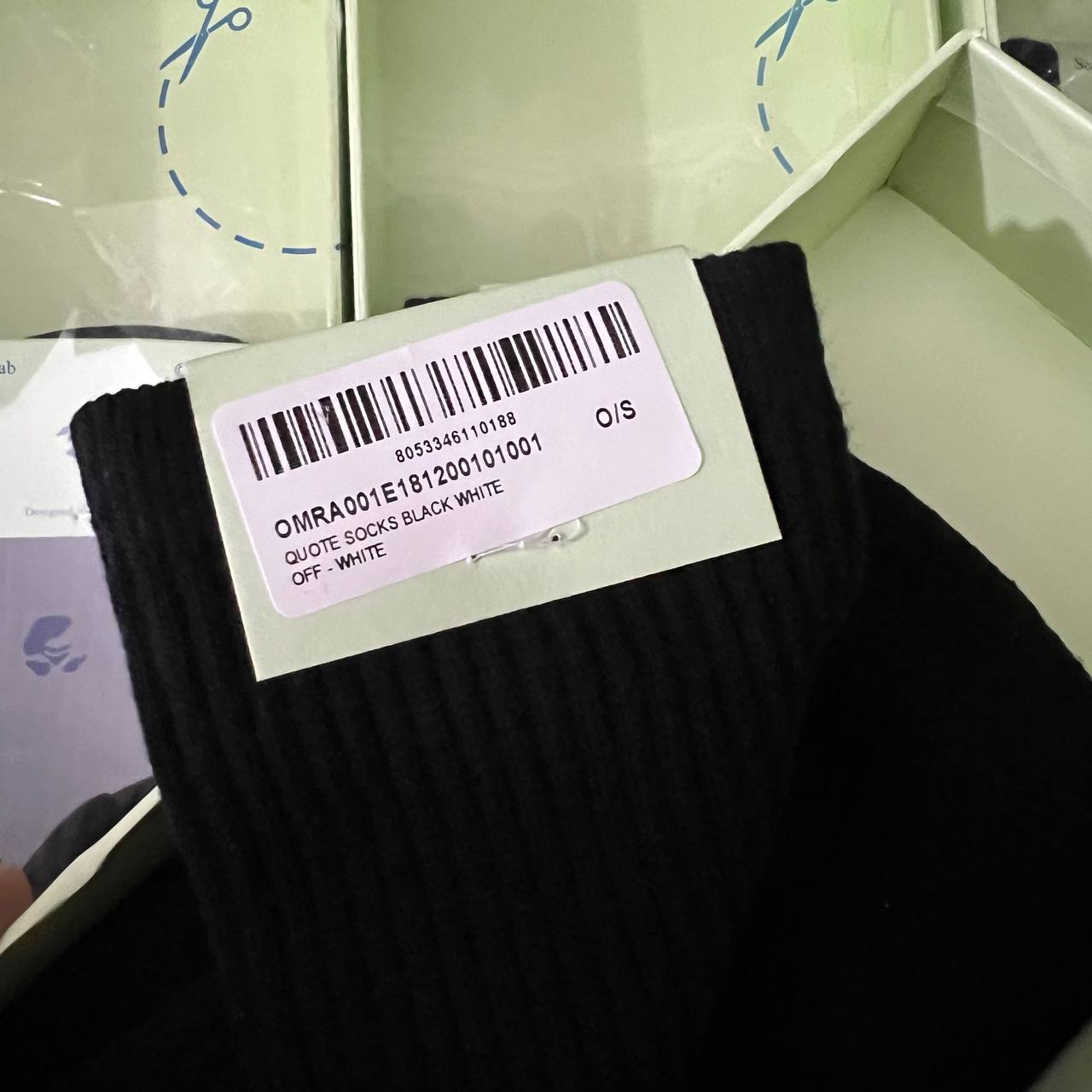 CND / OFF WHITE Typographic Socks