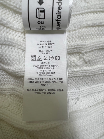 탑폴로 / 폴로 여성 꽈베기 니트 탑