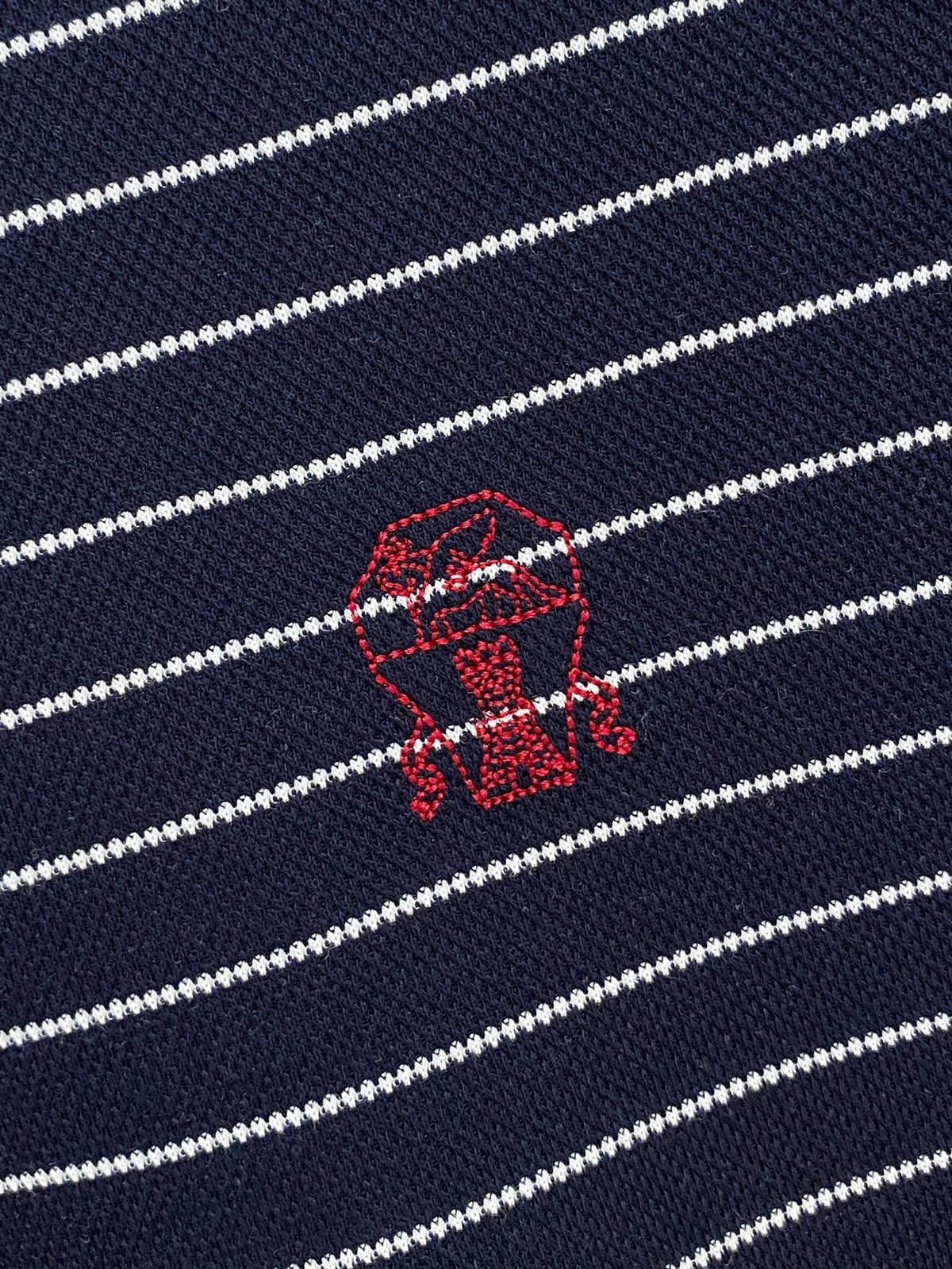 zb / 브루넬로 쿠치넬리  스트라이프 반팔 티셔츠