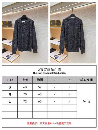 zb / 더 로우  긴팔 니트