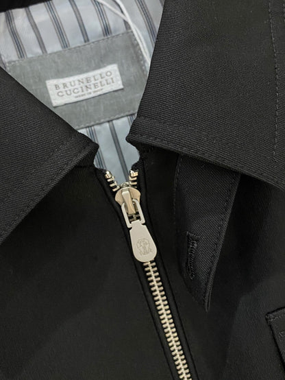 zb / 브루넬로 쿠치넬리  카라 지퍼 점퍼