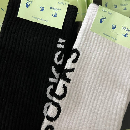 CND / OFF WHITE Typographic Socks