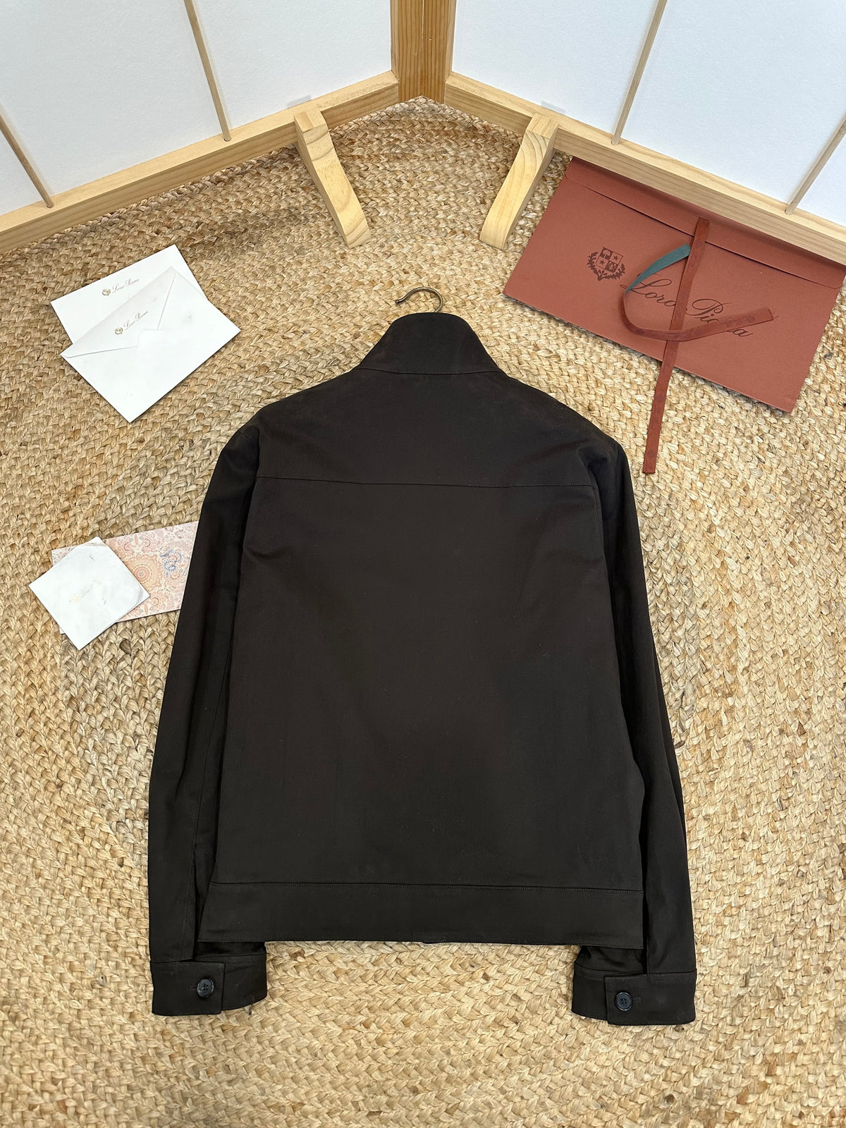 zb / 더 로우  지퍼 자켓