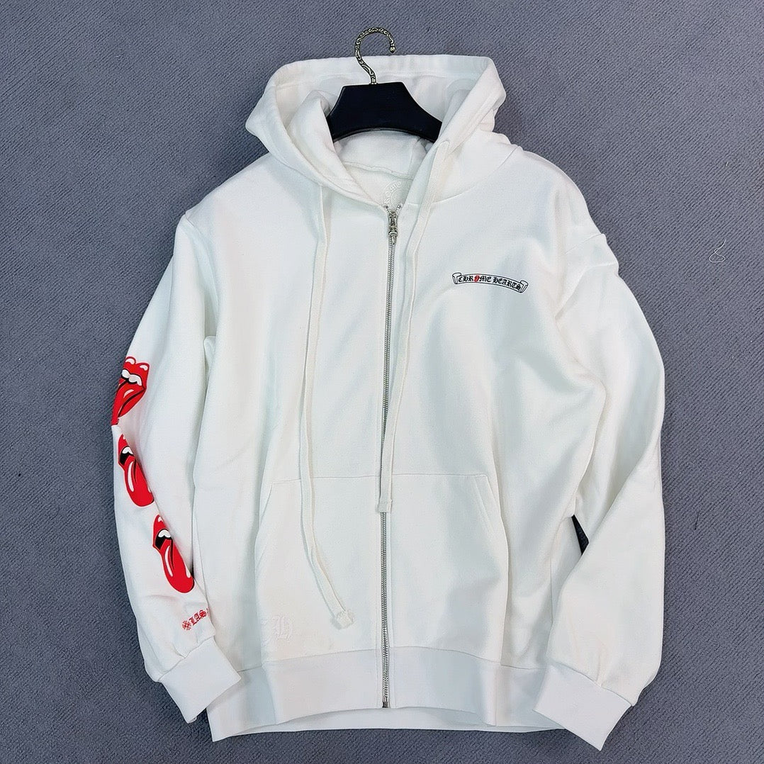 zb/Chrome Hearts Men's Hooded Jacket