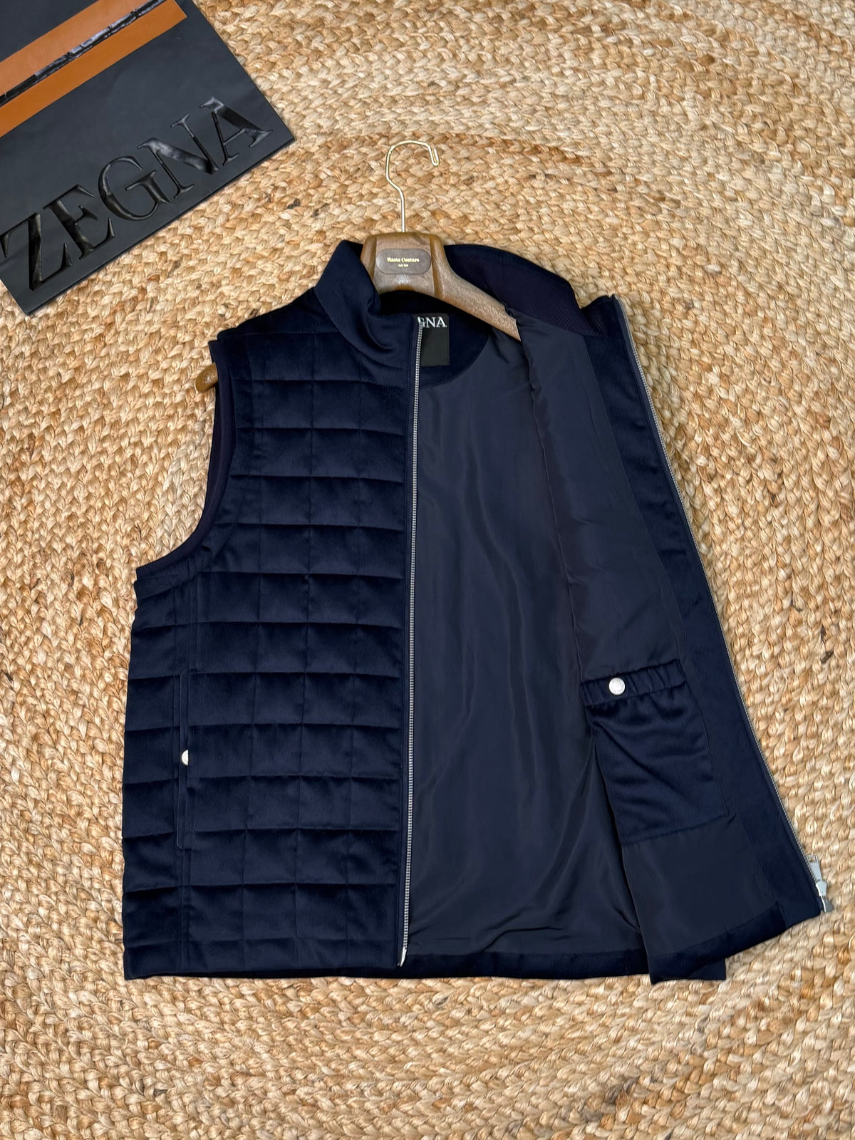 zb / 제냐  지퍼 조끼