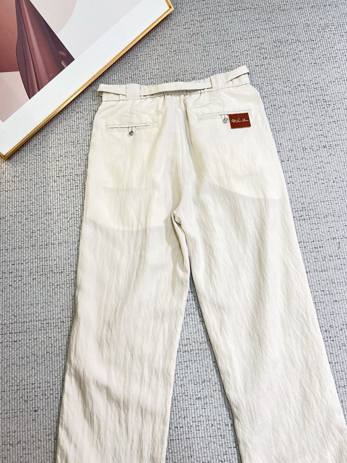 아밍 / 로로피아나 2086SS 봄여름 신상 오리지널 남성 린넨 캐주얼 팬츠
