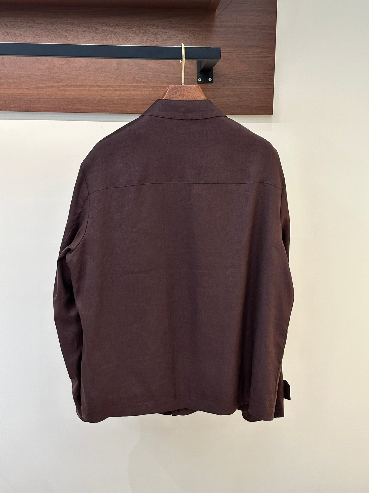 아밍 / 로로피아나 스탠드칼라 딥카키 자켓