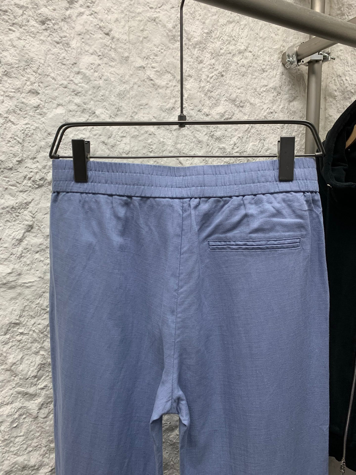 아밍 / 로로피아나 라이트 비즈니스 린넨 혼방 스트레이트 캐주얼 팬츠