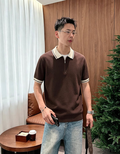 아밍 / 로로피아나 26SS 봄여름 신상 비즈니스 니트 폴로셔츠