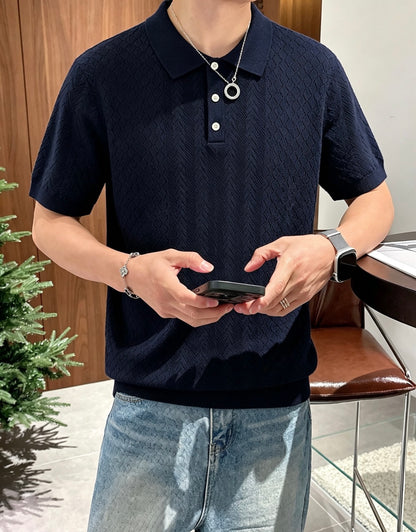아밍 / 로로피아나 26SS 신상 비즈니스 니트 폴로셔츠