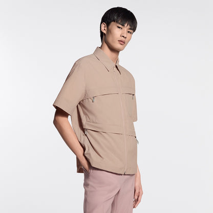 BVG / 루이비통 캠핑 반팔 셔츠