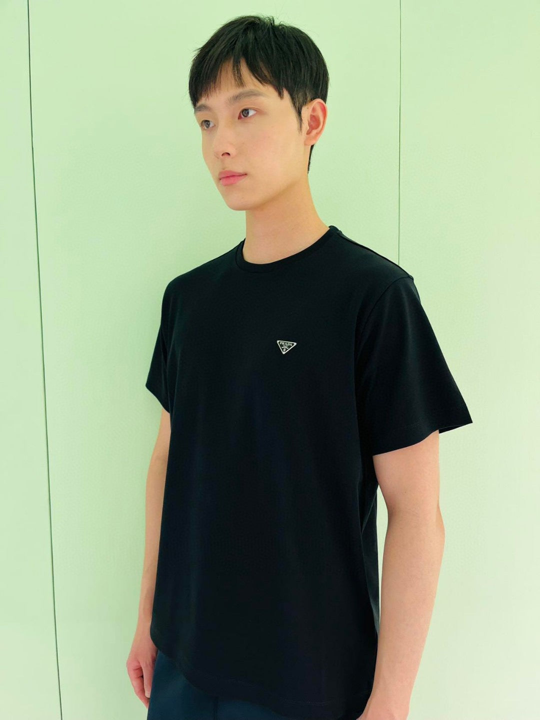 BVG /  프라다 삼각 로고 반팔 티셔츠
