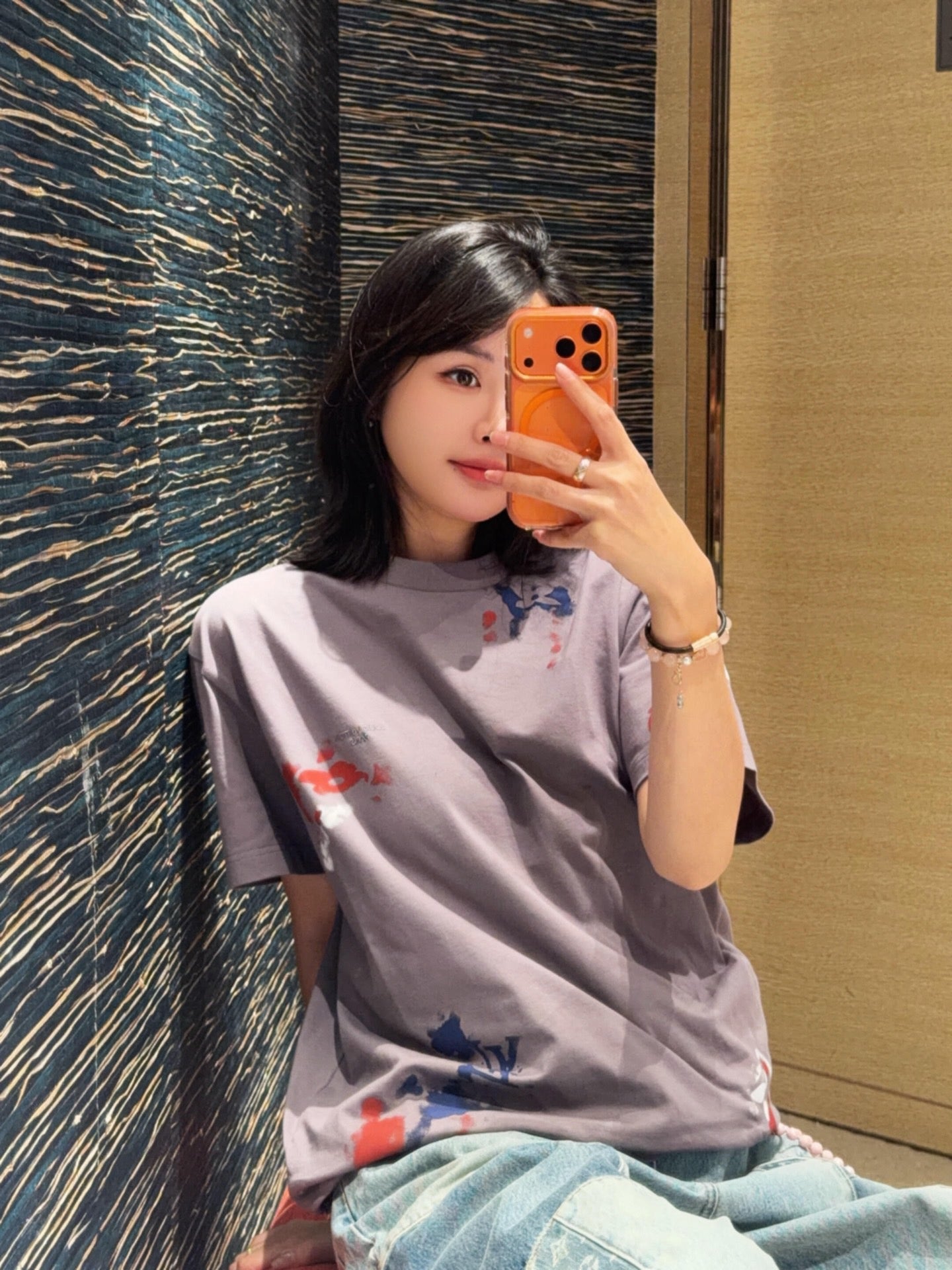 BVG / 루이비통 패턴 티셔츠