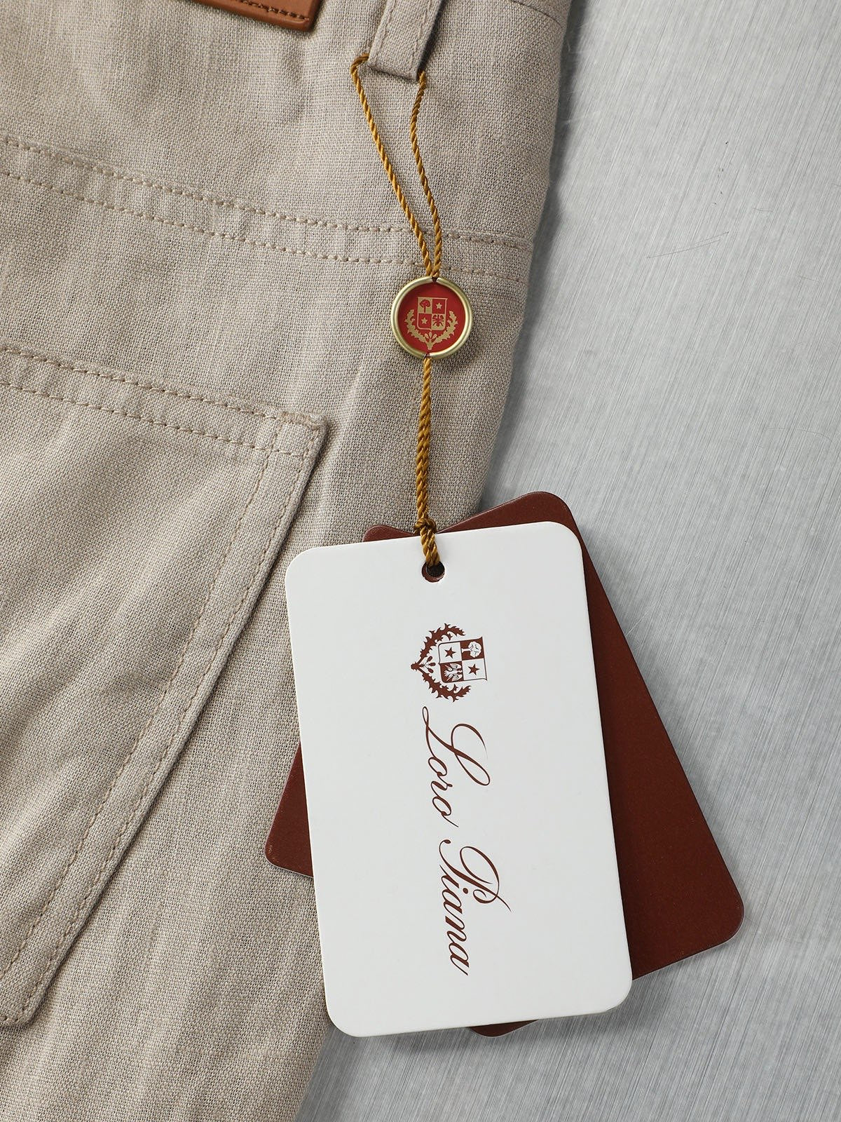 아밍 / 로로피아나 2025 SS 신상 면리넨 롱팬츠