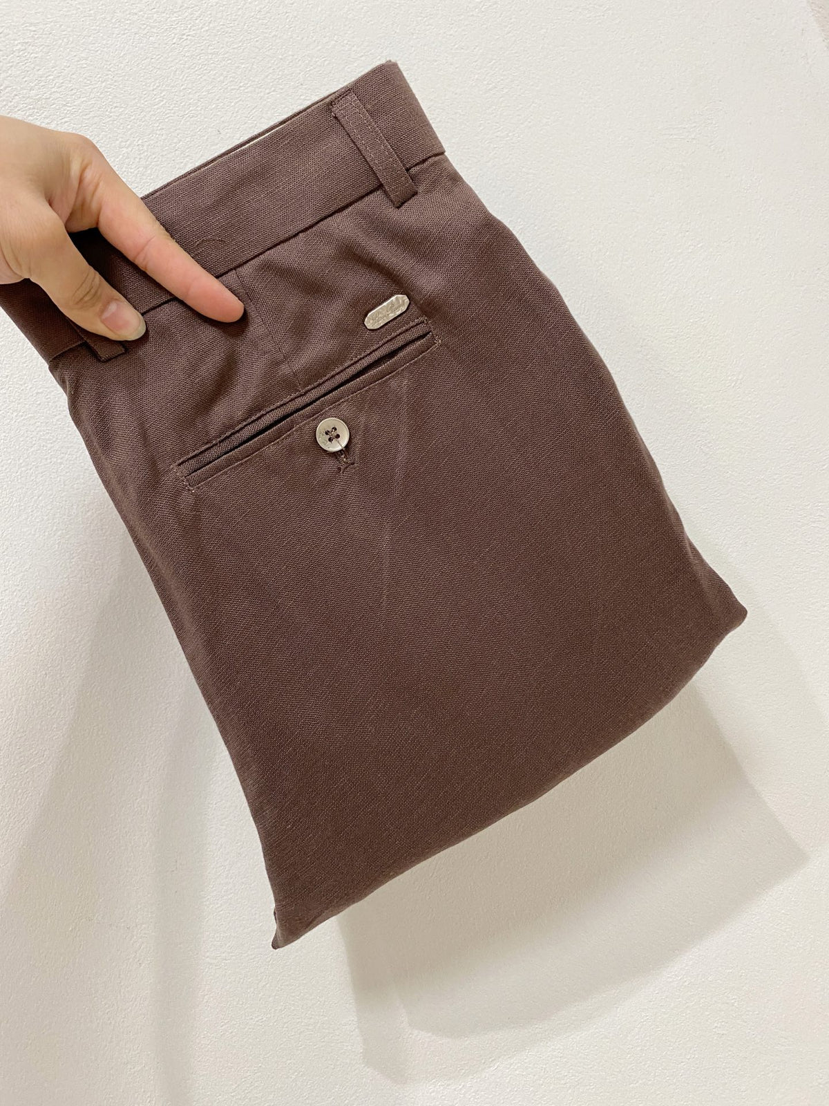 아밍 / 로로피아나 하이엔드 럭셔리 비즈니스 라인 남성 린넨 바지
