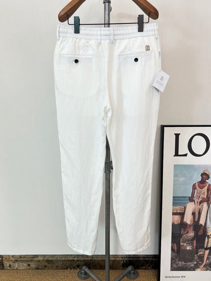 아밍 / 로로피아나 SS26 여름 린넨 긴바지