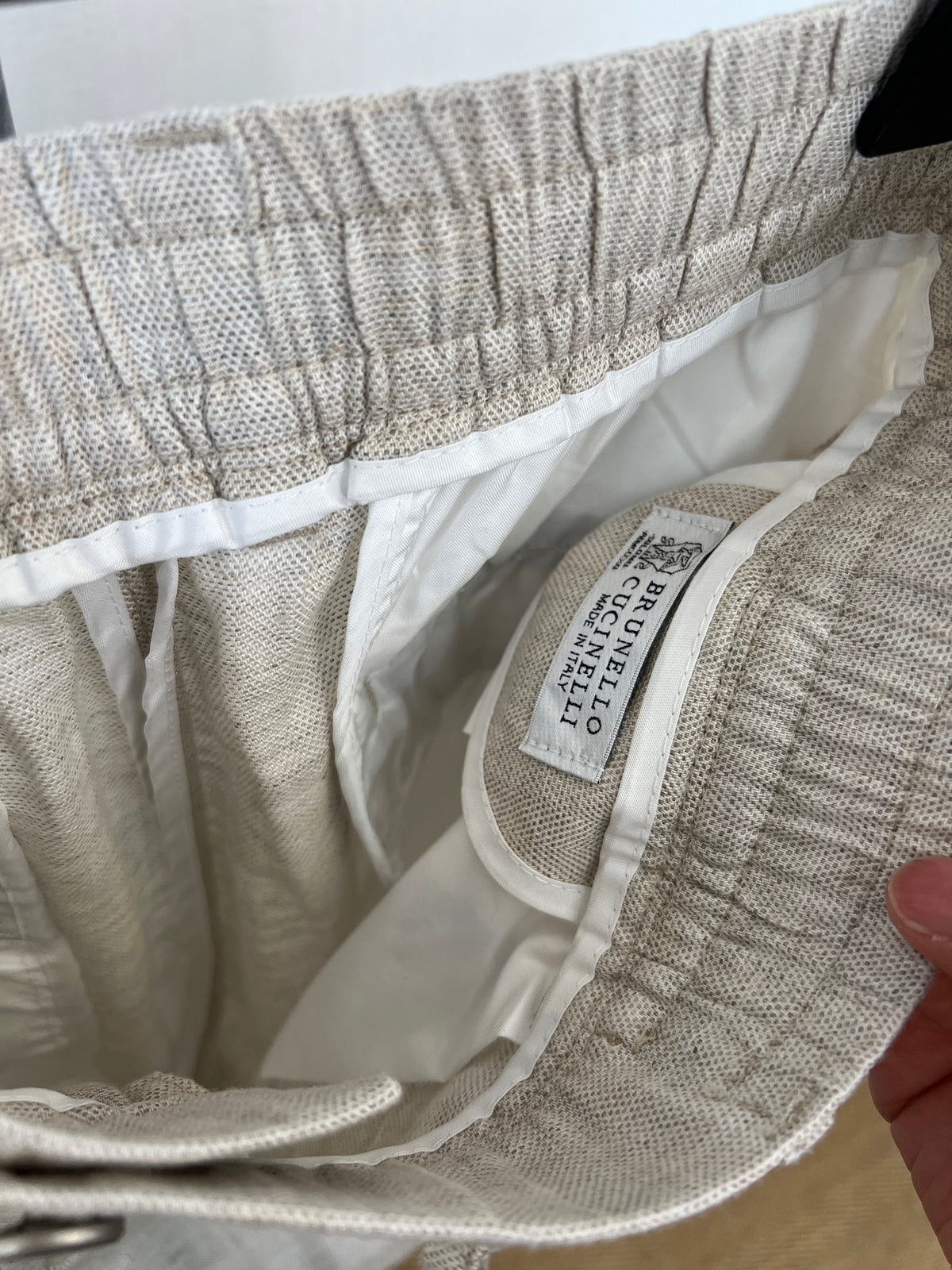 아밍 / 로로피아나 SS26 여름 린넨 긴바지