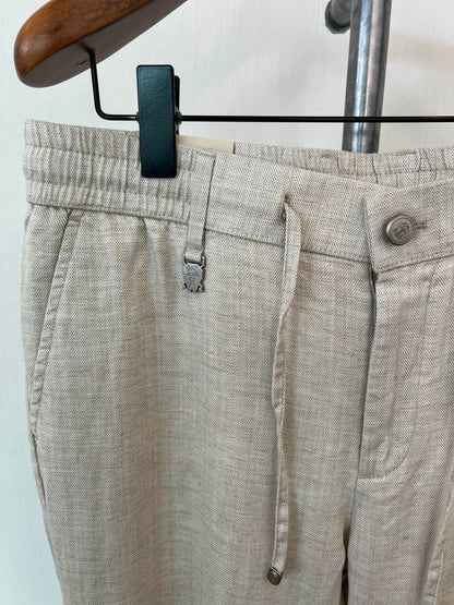 아밍 / 로로피아나 SS26 여름 린넨 긴바지
