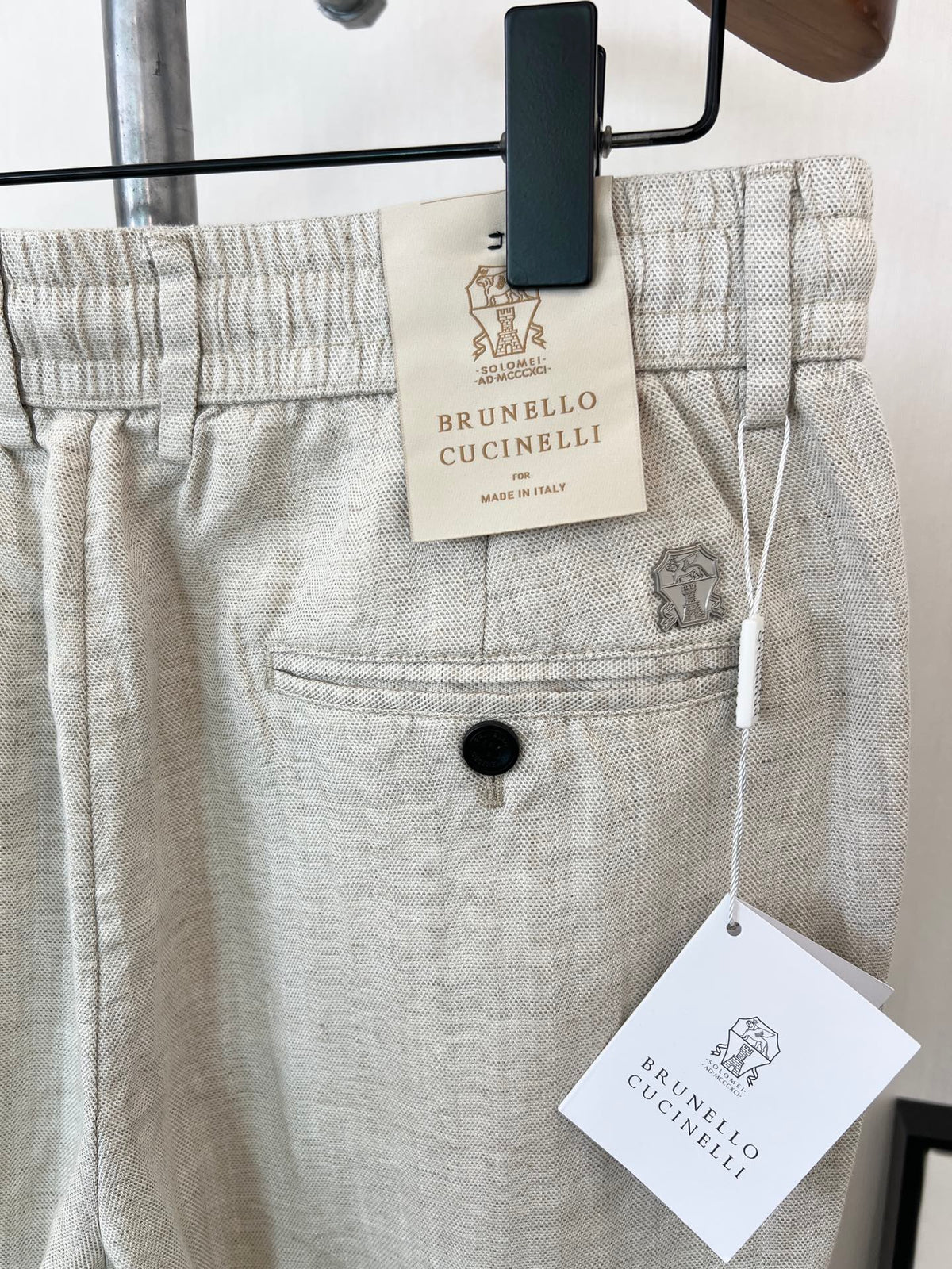 아밍 / 로로피아나 SS26 여름 린넨 긴바지