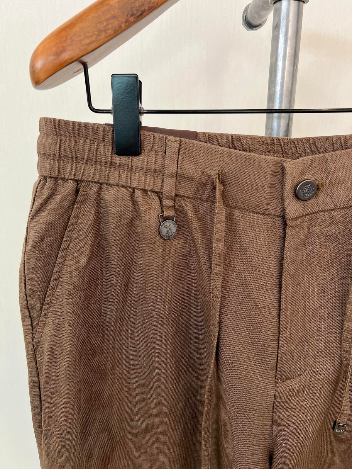 아밍 / 로로피아나 SS26 여름 린넨 반바지