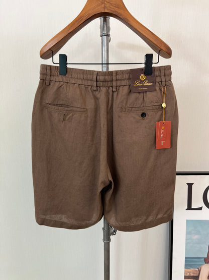 아밍 / 로로피아나 SS26 여름 린넨 반바지