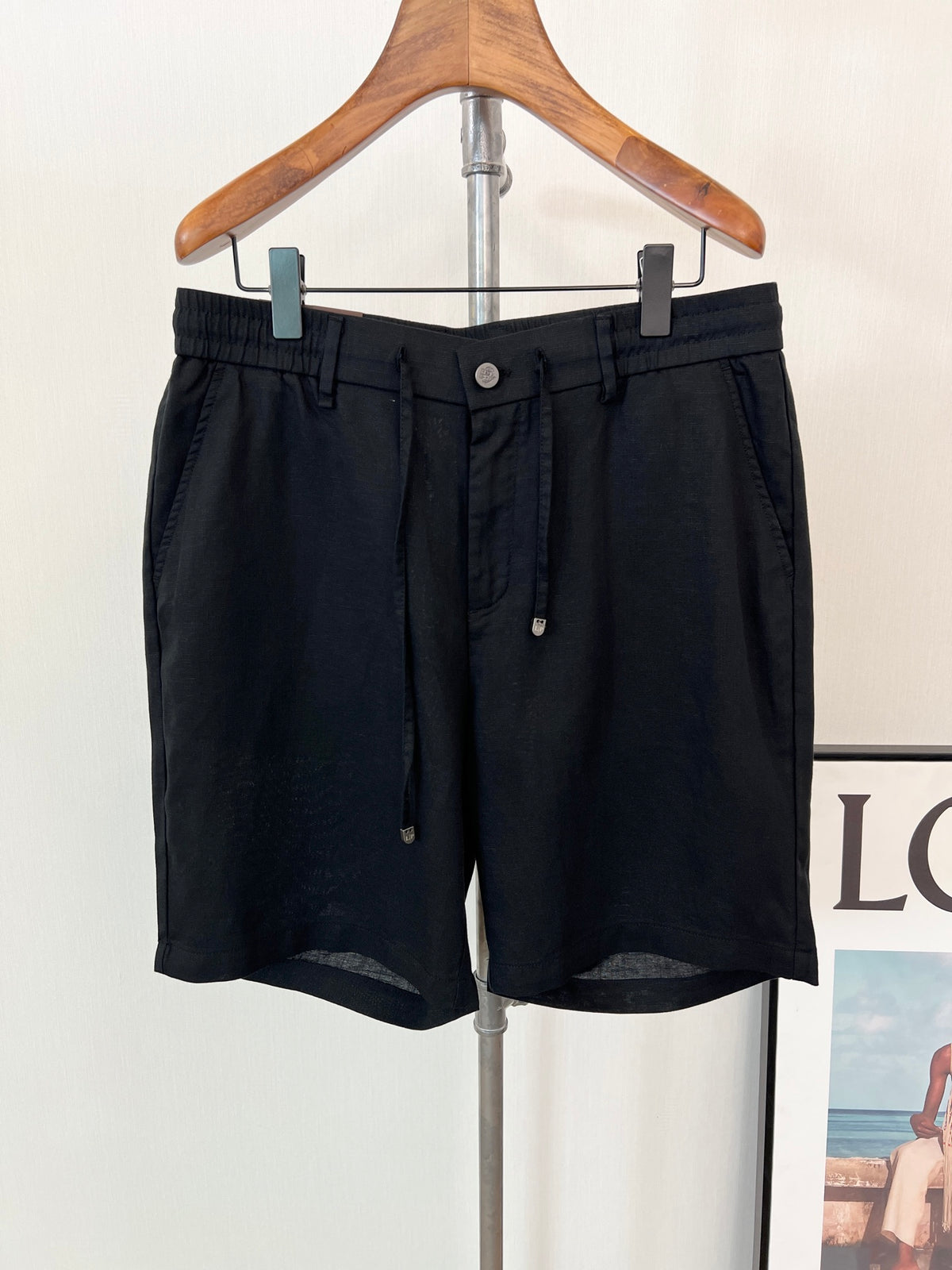아밍 / 로로피아나 SS26 여름 린넨 반바지