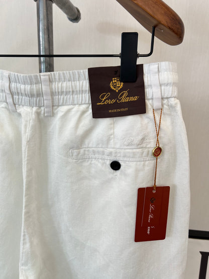 아밍 / 로로피아나 SS26 여름 린넨 반바지