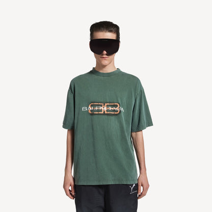 BVG / 발렌시아가 프린트 티셔츠