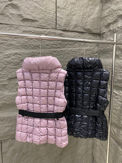 벨라 / MC 네모난 퀼팅 패딩 조끼
