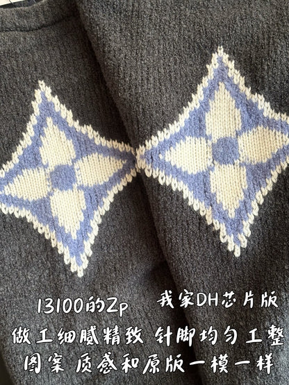 v공장 / 루이비통 25 청키 울 블렌드 오버핏 스웨터