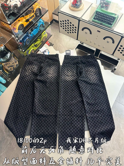 v공장 /  Louis Vuitton 루이비통 MISBHV 모노그램 블랙진