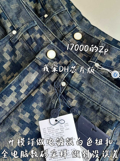 v공장 / 루이비통 25ss 그래픽 카라리스 데님 팬츠